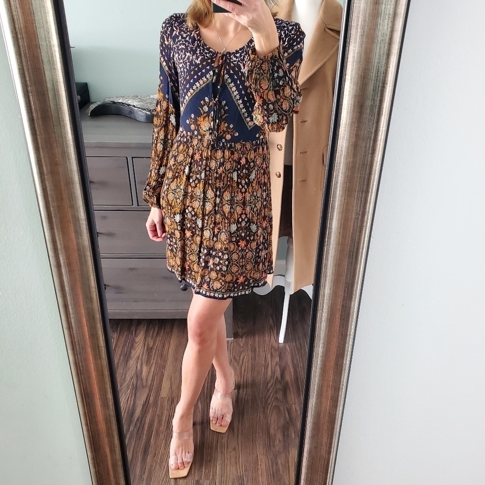 Patrons of Peace Dress Floral Boho